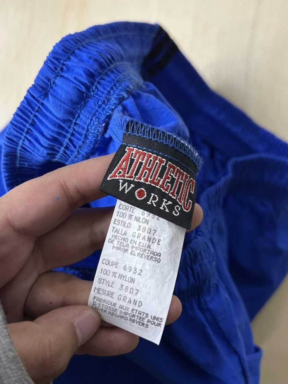 VINTAGE blue adidas athletic shorts - Picture 10 of 10